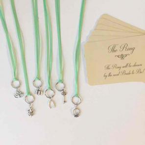 Mint Green Wedding Cake Pulls