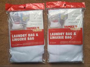Lot of 2 Laundry Bag & Lingerie Bags