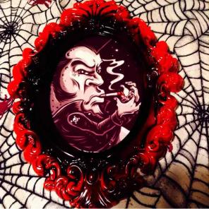 Rockabilly punk gothic occult moon man