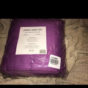Jersey Sheet Set King Size