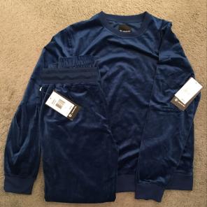 Men's Akademiks Sapphire Blue Velour