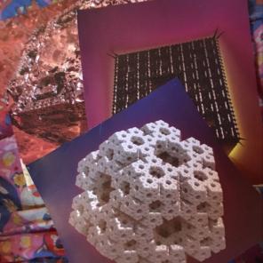 Set Of Three Fractal Model Prints