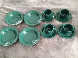 12 Piece Set Nancy Calhoun Dishes