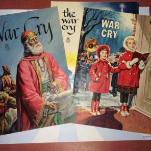 War Cry Magazines Lot of 3 Vintage 60's