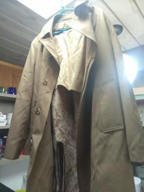 Brown luxury trench coat JCPenney