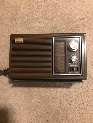 Vintage Sony Radio