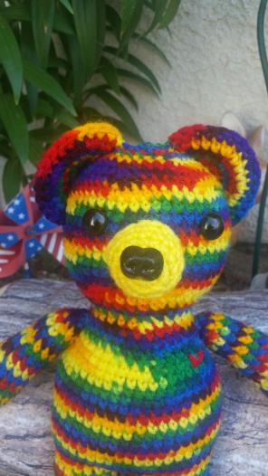 Rainbow bear