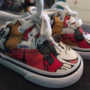 Mickey Mouse Disney vans