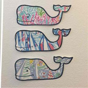 pulitzer vineyard vine whale stickers(6)