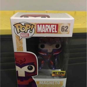 Magneto metallic funko pop