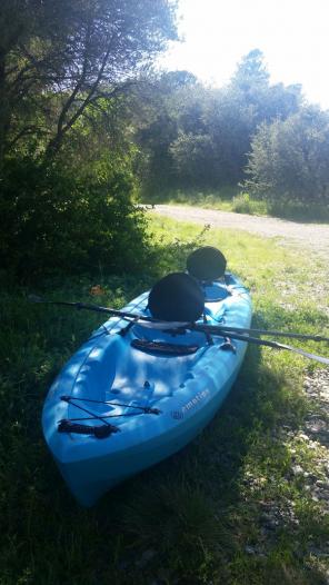 2 person kayak - barely used. 200.00