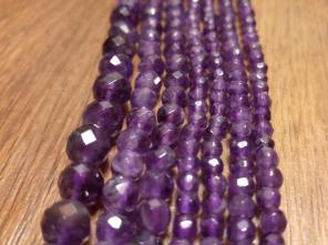 Faceted Amethyst Beads