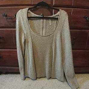 Mid Weight scoop neck sweater