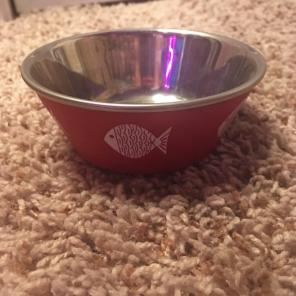 Fish Themed Pet Food Bowl