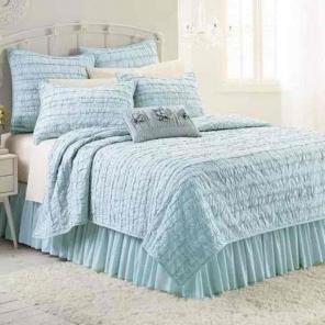 Lauren Conrad Allie Sky Blue Bedding NEW