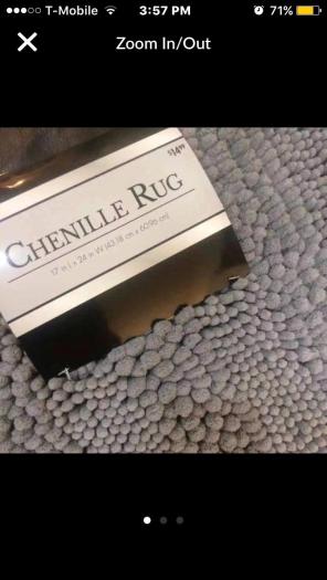 Chenille Rug