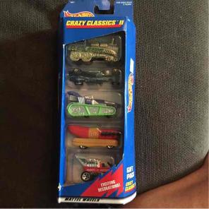 Hot wheels crazy classics giftpack