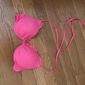Pink Victoria Secret Push-up Bikini Top