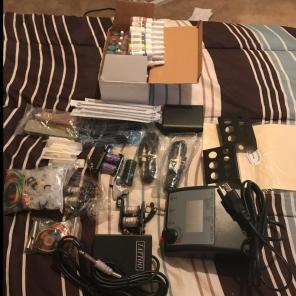 Complete Tattoo Kit Including 3 Guns