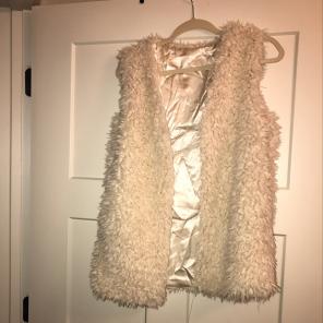 Faux Sheep Skin Vest