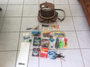 Fishing lot Lures, Bait, Line