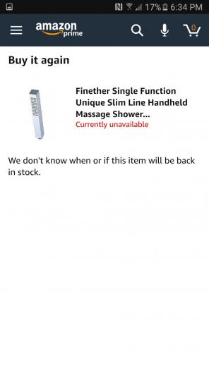 Massage shower head