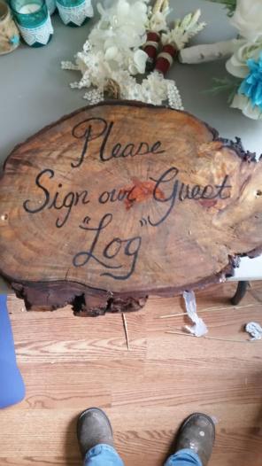 Guest sign in log