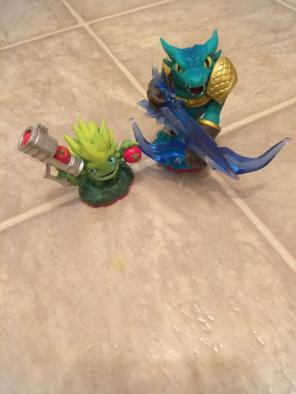 Skylander activation Trap Team fingering