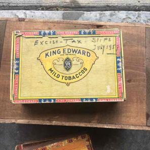 king Edward cigar box