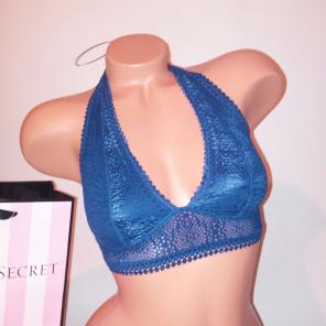 Victoria Secret Bralette Small Navy Blue