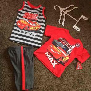 NWT Cars 3 outfit