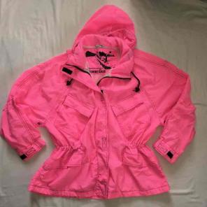 Vintage Neon Pink Windbreaker XL
