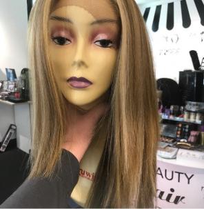 Wig Lacefront Free Part Blonde New Wig