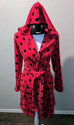 Red ladybug robe