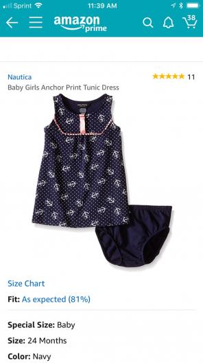 Nautica 3-6 Months Girls