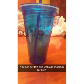 Monogram your cup!