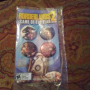 BORDERLANDS 2 4-Pin Set (NEW)