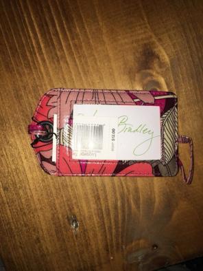 Vera Bradley Luggage Tag Bohemian Blooms