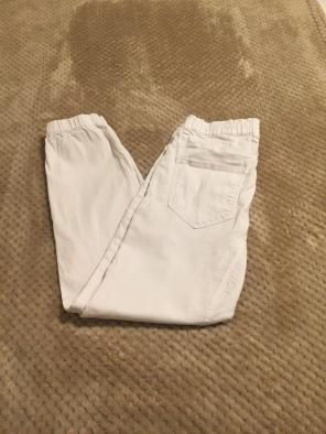 White Joggers