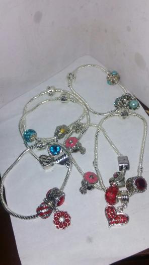 925 bracelets 6pcs