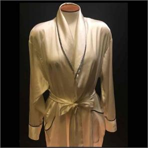 Victoria's Secret White Silk Robe