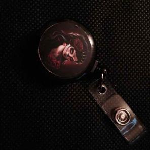 HORROR RETRACTABLE BADGE/CARD/ID HOLDER