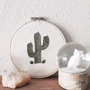 Arizona Saguaro Embroidery