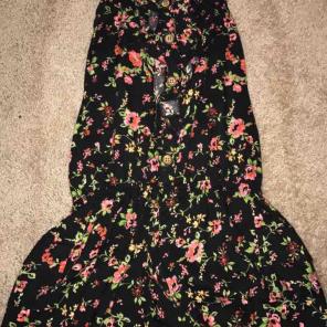 Vibrant Children's Flower Romper