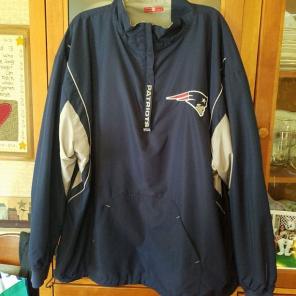 Patriots Fleece Lined Pullover Jacket