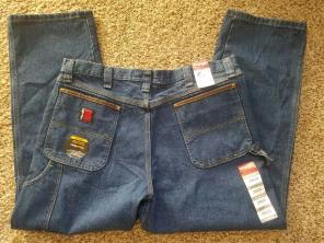 NWT! 38x30 Riggs Cordura Carpenter Jeans