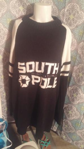 Old school South pole sweater