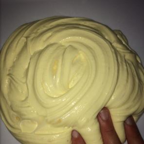 French Vanilla Butter Cream Fluffy Slime