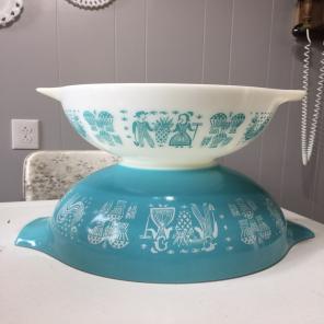 Pyrex Butterprint 444, 443