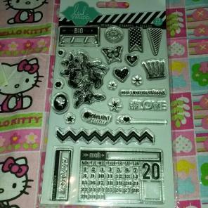 23 PIECE STAMP SET
